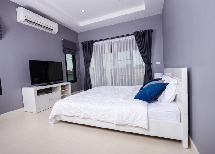 bedroom interior in home